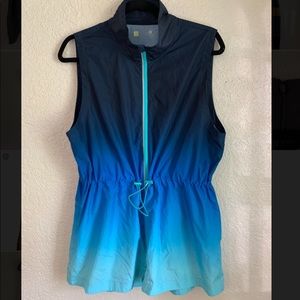 Xersion Ombré Aqua Women’s Large Vest